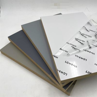 Melamine Back Matte 18MM PET Mdf Decorative Panels
